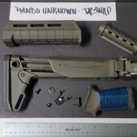 Magpul AK Zhukov-S OD Grn Set