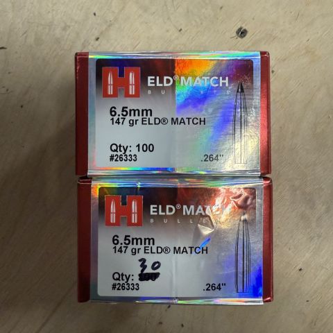 Hornady eldm bullets 147 G