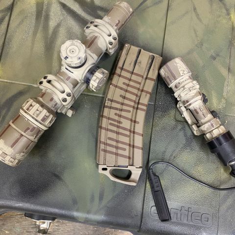 Nikon LVPO, Surefire M951, Mag