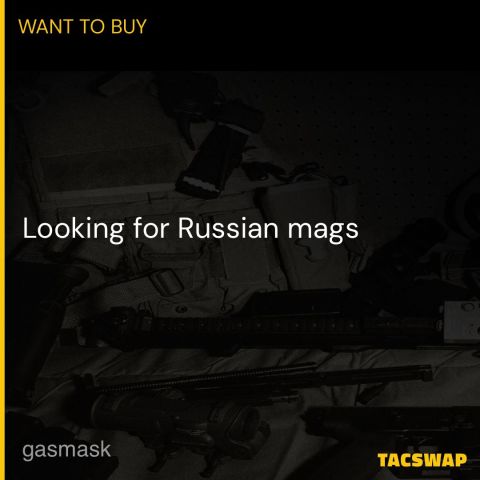 Looking for Vepr 12 mags 