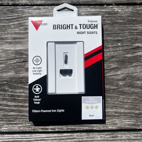 Trijicon Glock night sights 