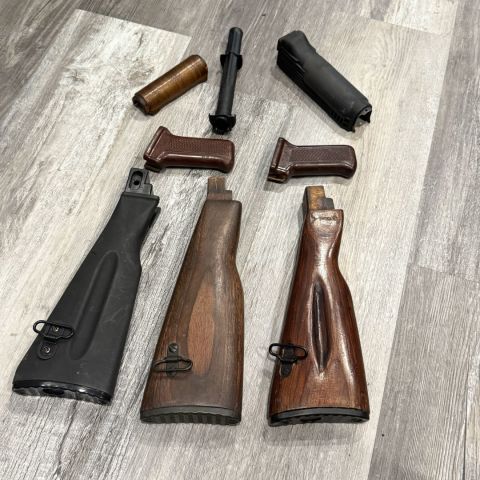 AK stuff, stocks grips, tube 