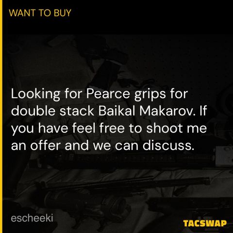 Pearce MAK10 Makarov Grip