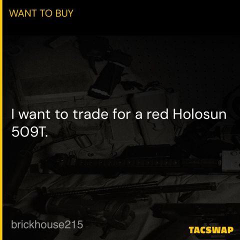 WTT for Holosun 509T