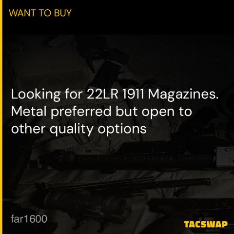 22LR 1911 Magazines 10 rounds 