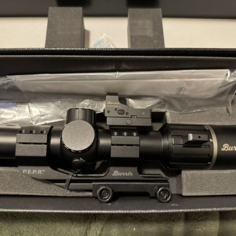 Burris RT6 Tac LPVO 1-6x24 RDS