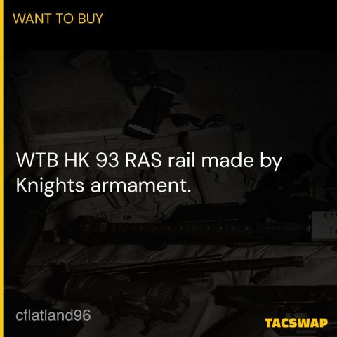 HK 93 KAC RAS rail