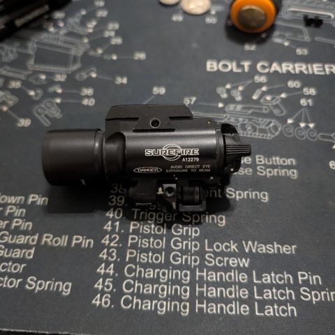 Surefire X400 Red Laser