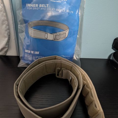 NEW BFG Inner EDC Belt Tan