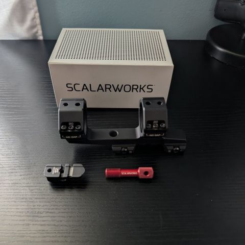 SW LPVO 34mm + Acro Top Mount