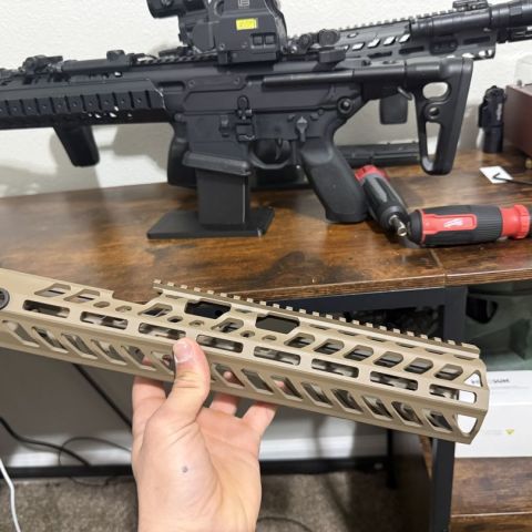 Sig mcx sd fde rail