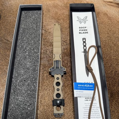 Benchmade SOCP FIXED BLADE