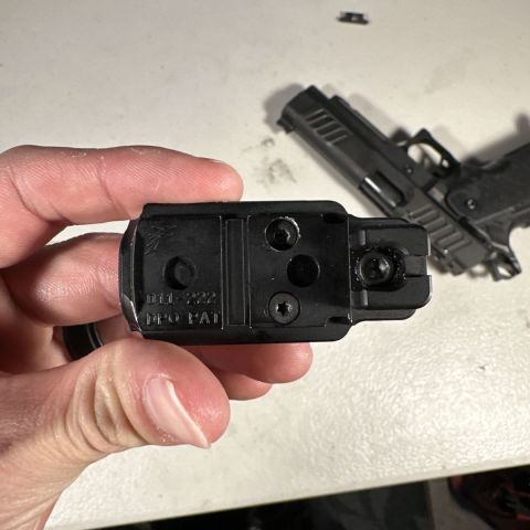 Dawson Precision optic plate 