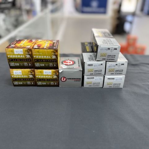 500 S&W Ammo Lot