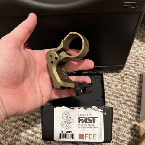 FDE Unity Fast Magnifier Mount