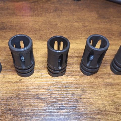 5 birdcage muzzle devices