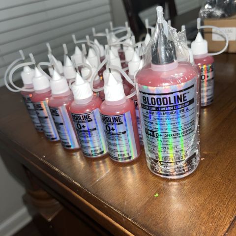 BLOODLINE Lube (my own lube)