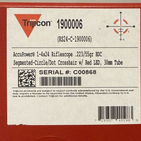 Trijicon Accupower 1-4 