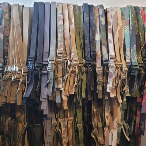 Handmade #basicbitchsling slings in many camos!