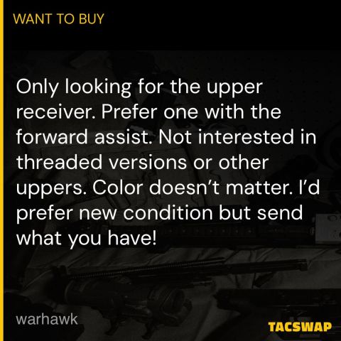 WTB/ISO Aero M4E1 Enhanced