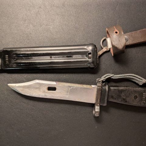 Yugo AK bayonet with Fittings
