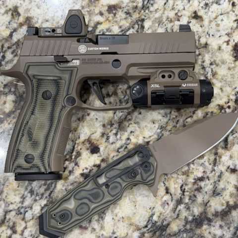 Sig 320 AXG Scorpion package