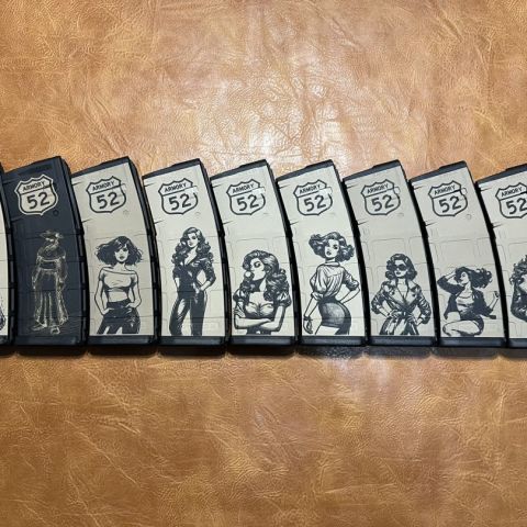 Custom PMAGS Pinup & More