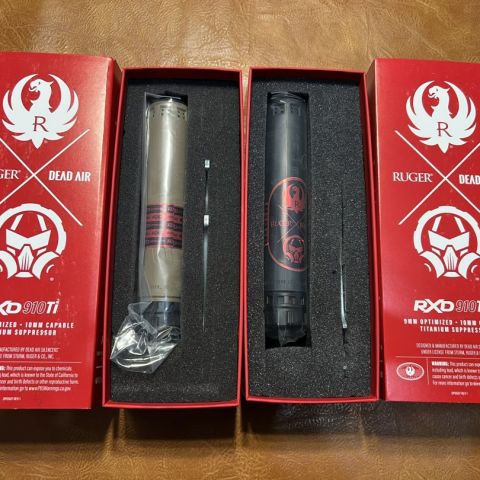 RXD10TI 9mm/10mm Titanium 