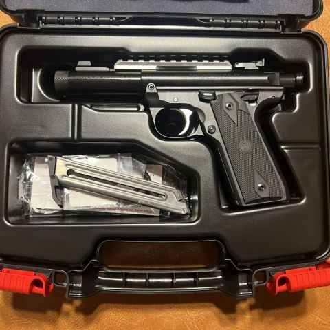 Ruger MK IV 22/45 Threaded