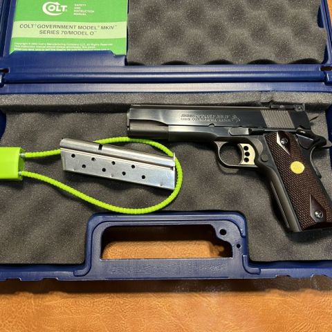 Colt Gold Cup Nat'l Match LNIB
