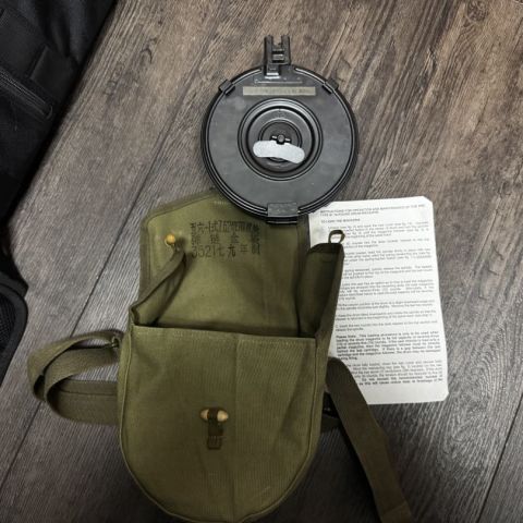 Preban Norinco 75rnd ak drum