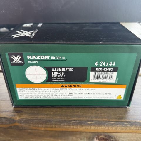 Vortex razor HD GEN III 4-24