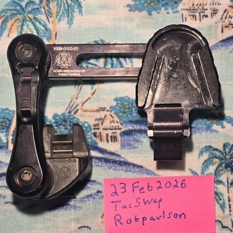 Unique NVG Swing arm