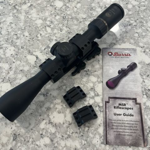 Burris MSR-223 3-9X40 & Mount