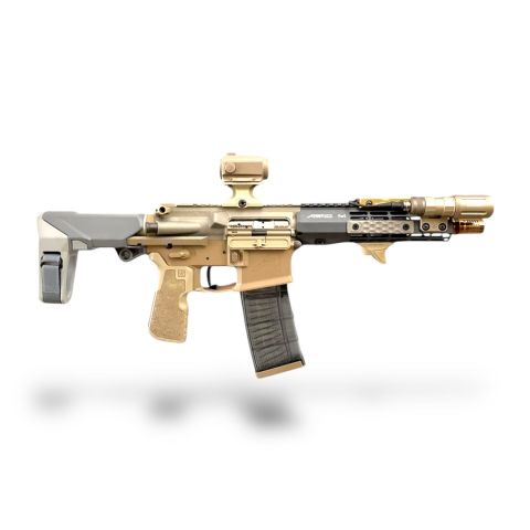 8” 300blk honey badger at home