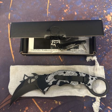 NEW Fox 599 ALB-1 Karambit