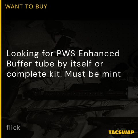 WTB PWS Buffer Tube