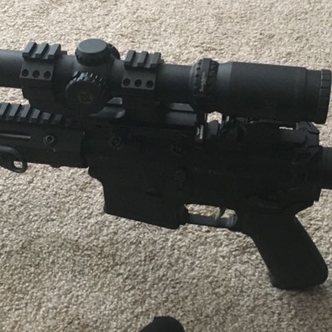 Burris XTR I 1-4x 24mm + PEPR