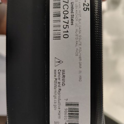 Sig Sauer Mk 25 UNFIRED 9mm