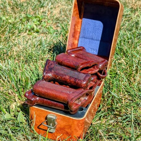 Refinished Bulgarian AK grips