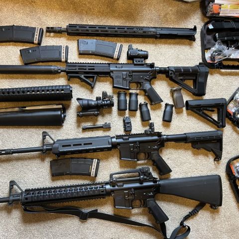 PSA, GLOCK, ACOG, CAN, etc