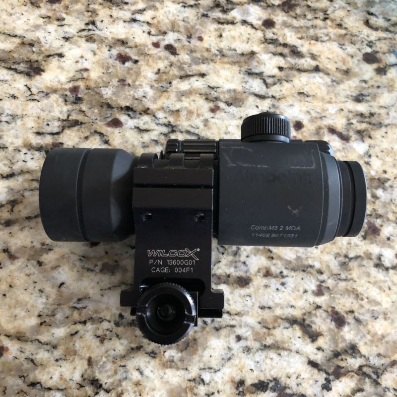 実物【マウント付】Aimpoint CompM3 2 MOA スコープ Comp M3 2M.O.A. | Comp Series | ノーベルアームズ ｜NOVEL ARMS