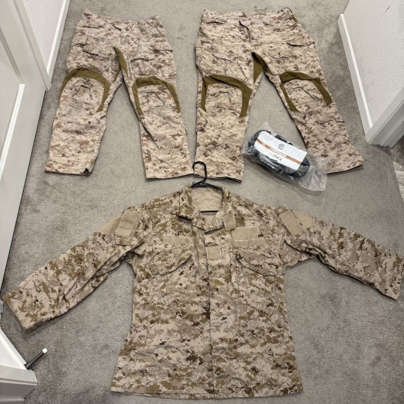 実物CRYE DRIFIRE DESERT MARPAT上下セット　MARSOC Yahoo!オークション - MARSOC放出 実物美品 CRYE G3 Drifire