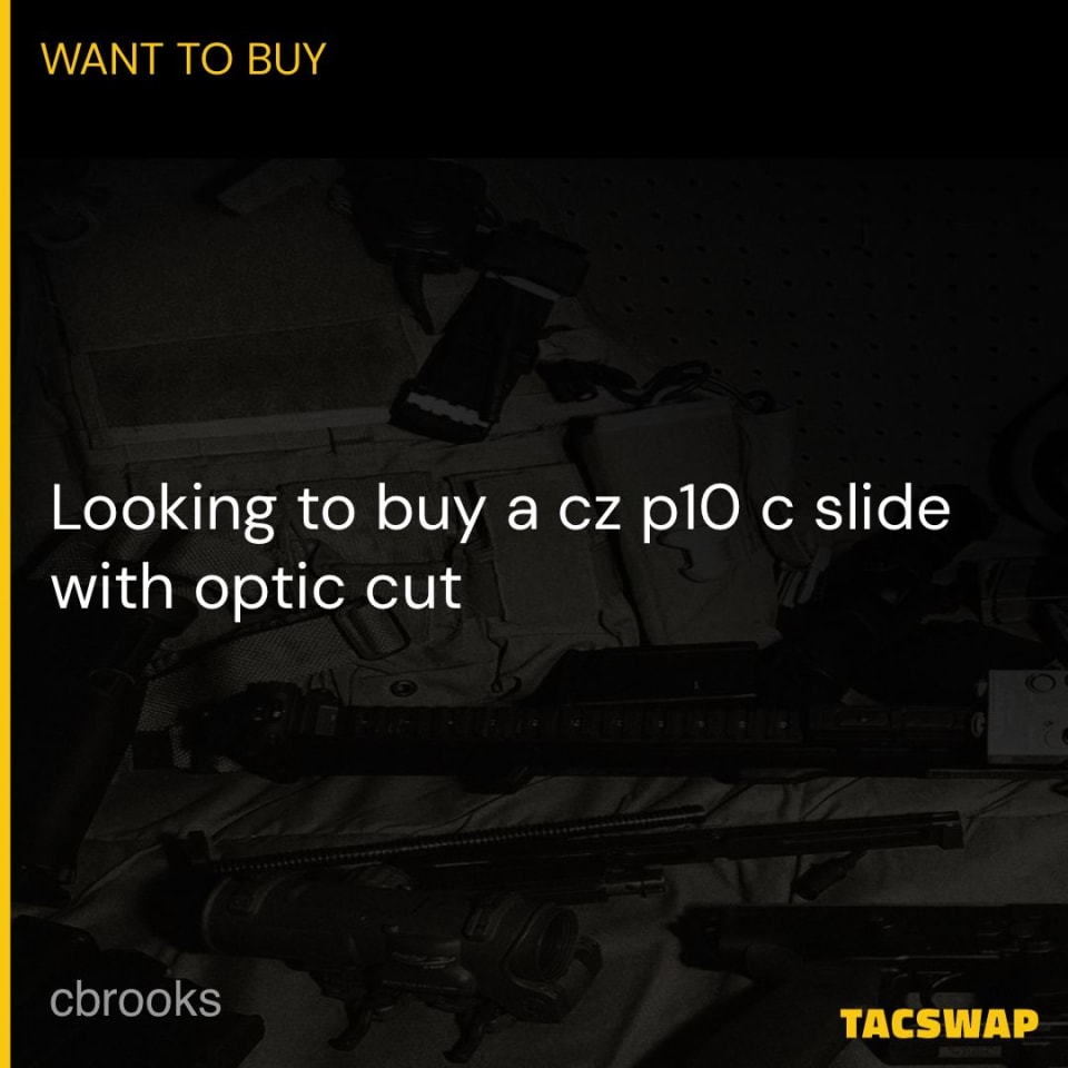 Image 1 - Cz p10c optic cut slide 