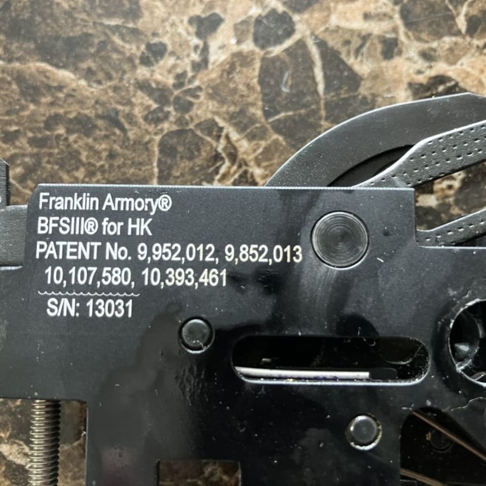 Image 2 - Franklin BFSIII MP5 binary