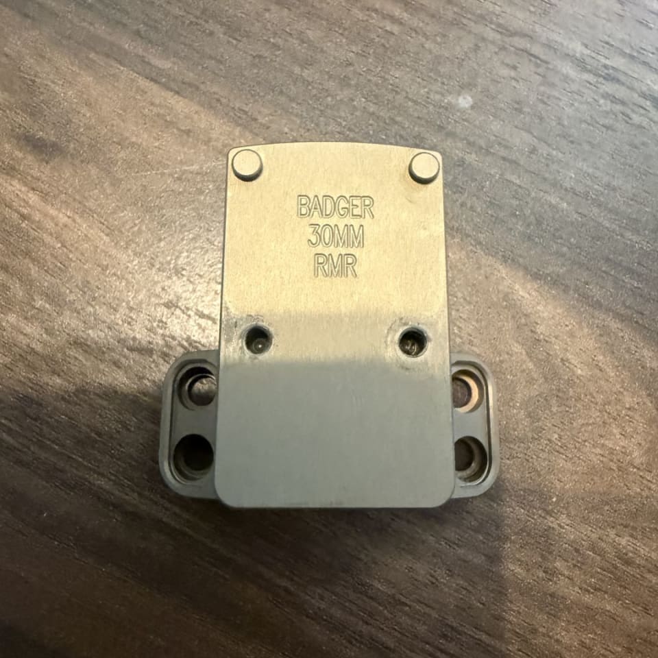 Badger 30mm mount for an RMR | Tacswap