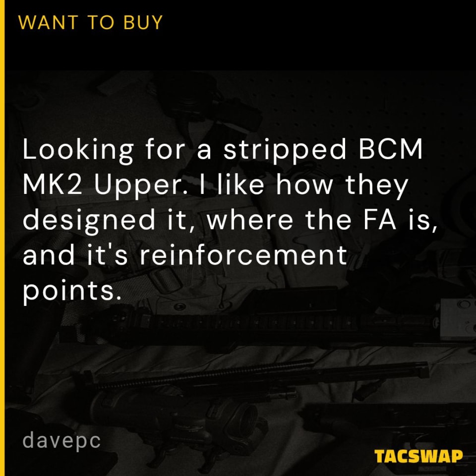 Image 1 - BCM MK2 Stripped Upper