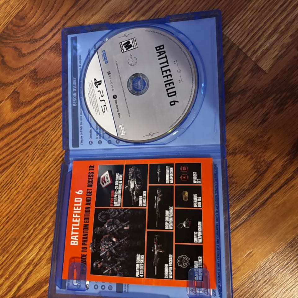 Image 2 - Like new BF6 for PS5