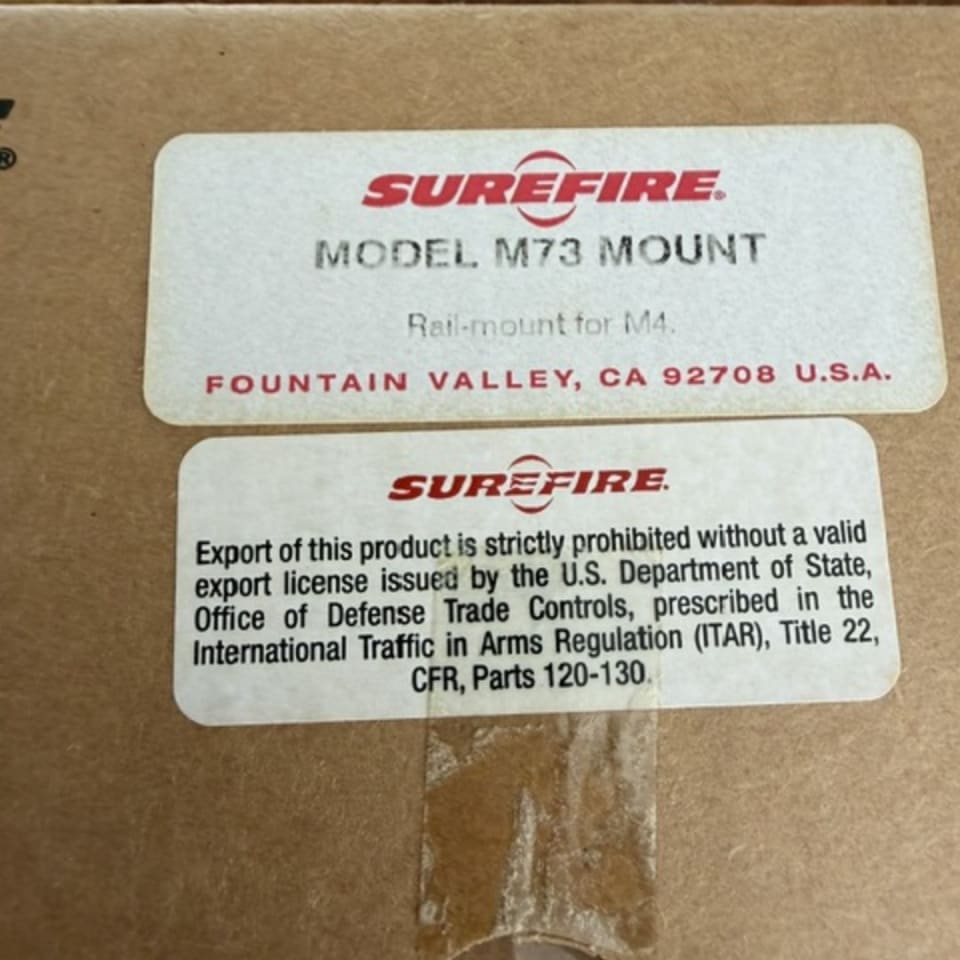 Image 2 - Surefire M73 Rail NEW IN Box