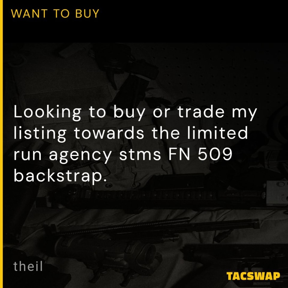 Image 1 - WTB angency arms FN  backstrap